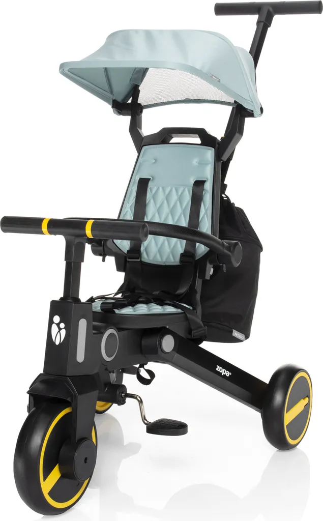 Tricycle ZOPA Nova 2 Vert Aquatique - Vélo Évolutif Pliable Haute Qualité