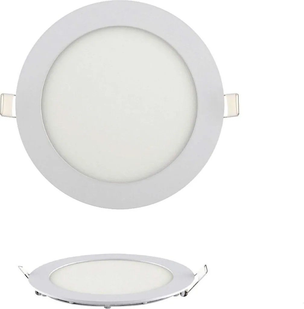 5x 12W LED pannello faretto da incasso luce da incasso bianco neutro 4200K 910 lumen plafoniera rotonda