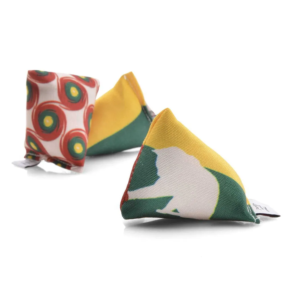 Offerta Set 3 Cuscinetti Gatto Canadian Cat Reggae Line - Catnip! - 4