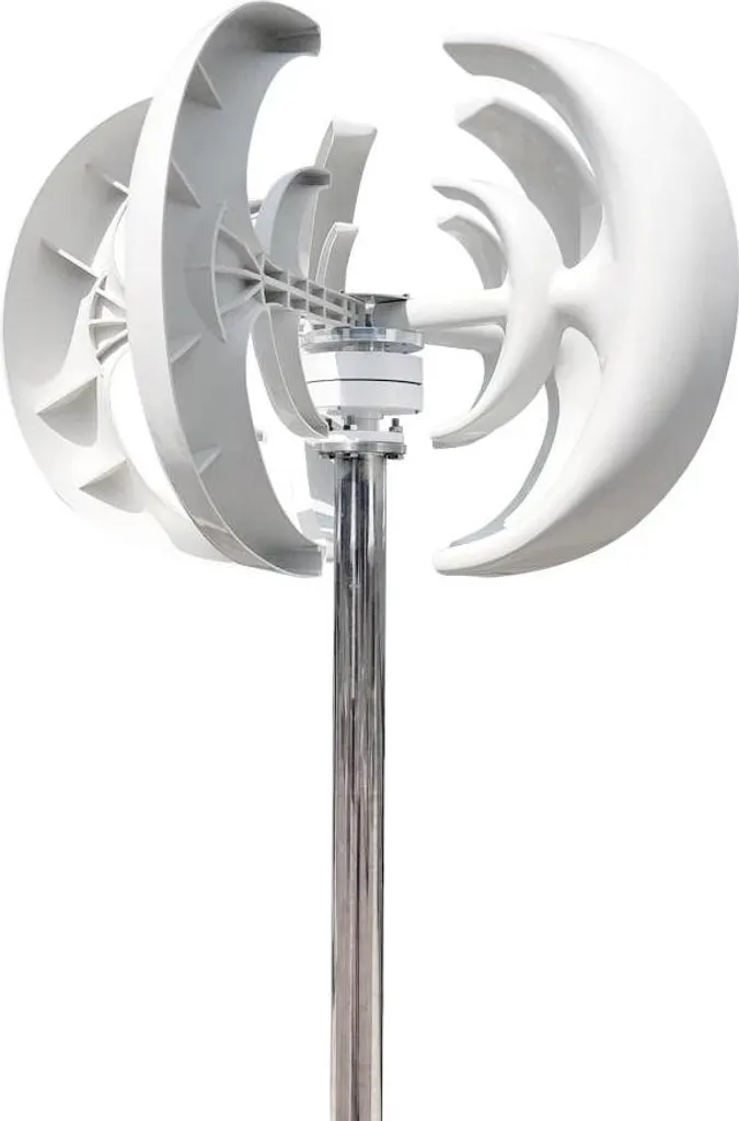 Éolienne verticale 3000W 24V Blanc 2-a - Générateur durable efficace