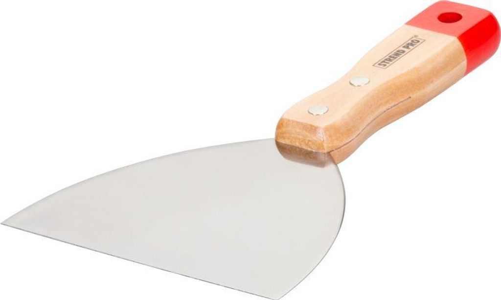 Spachtel Strend Pro S0008, 125 mm, Stahl, Holzgriff