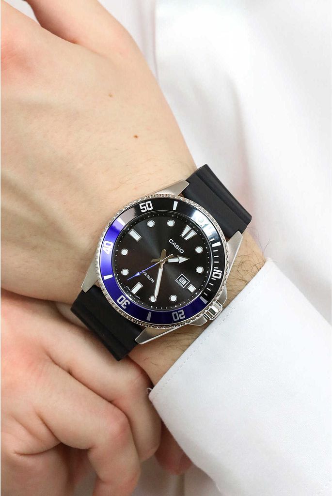 Herrenuhr Casio MDV-107-1A2VEF Schwarz Produktbild 20