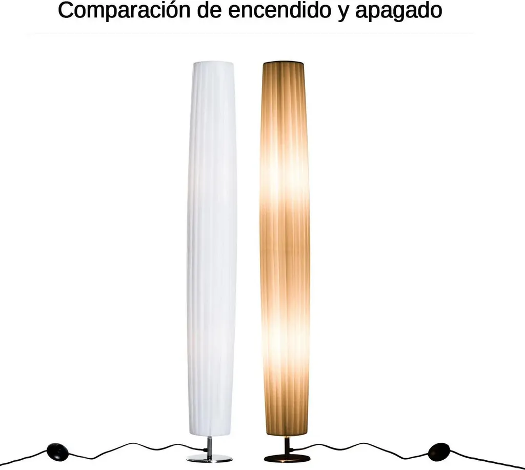 Lampadaire design en acier 120 cm - Éclairage LED variable 2000 lm - 3