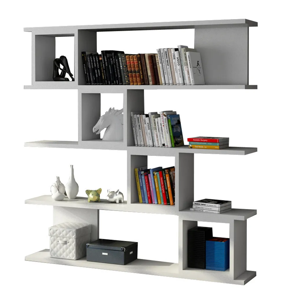 Bibliothèque Wind Blanche Compacte : la Solution pour Petits Espaces