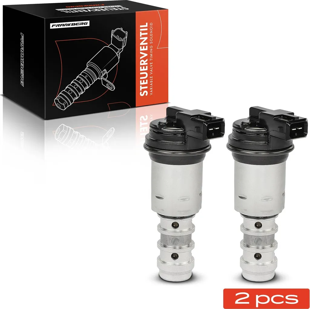 Frankberg 2x Solénoïde Vanos pour BMW E46 E90 E60 X1 X3 X5 - Qualité OE