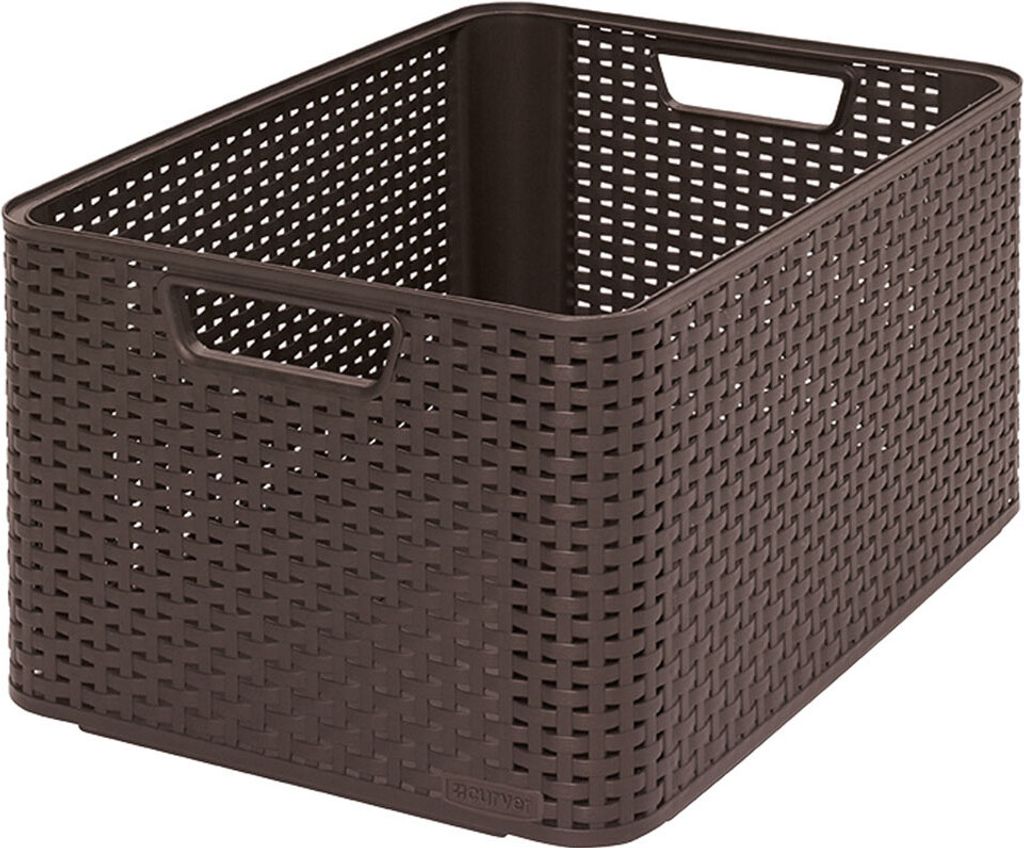 CURVER Úložný box Rattan Style2 L - hnědý Obrázek produktu 