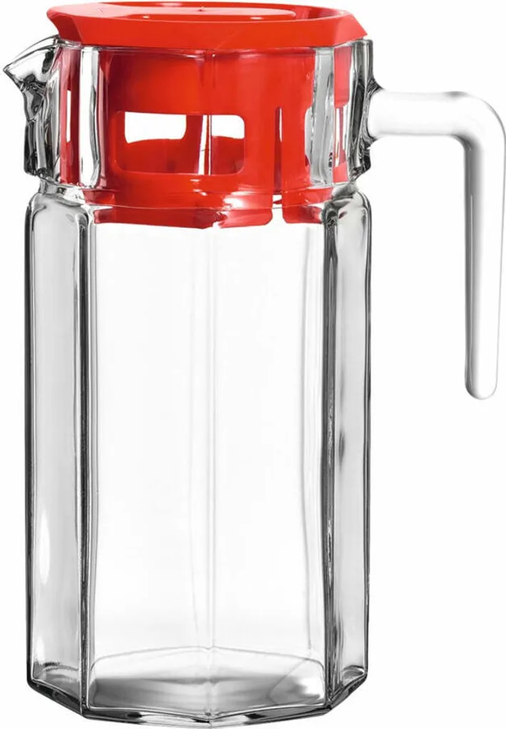 Lot de 6 Carafes à Eau Idéal pour Réception et Table Quotidienne - 1,2 L