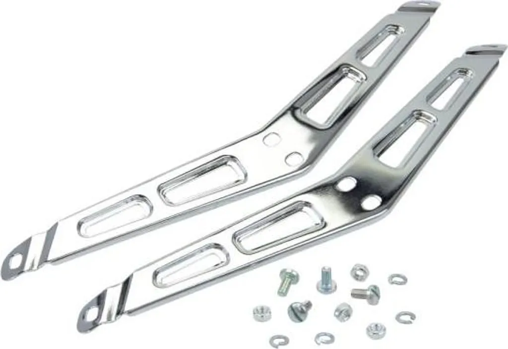 Support garde-boue avant en acier chromé inoxydable pour cyclo Puch