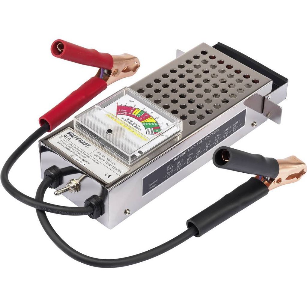 VOLTCRAFT VC-BT100 Kfz-Batterietester Für 12V &amp Produktbild-Vorschau 5