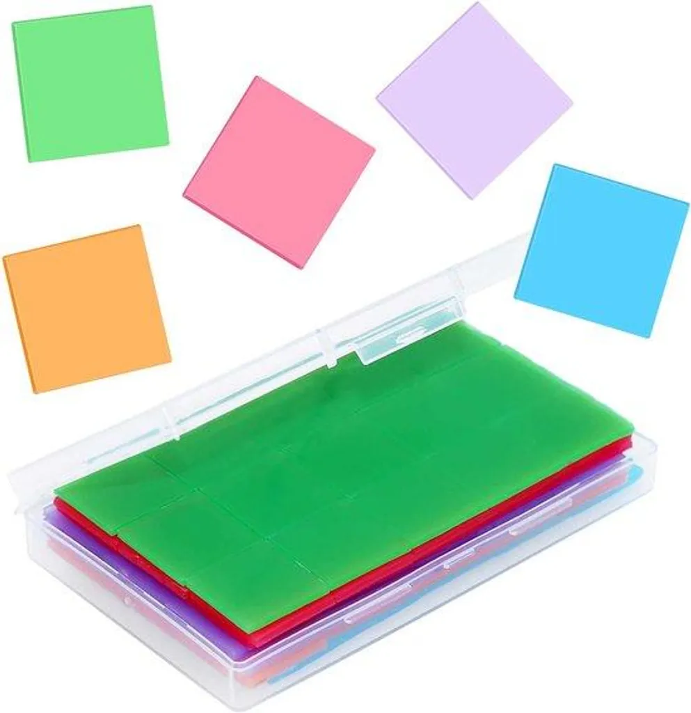 Colle Diamond Painting 20x20 mm - Lot de 5 Couleurs pour Broderie