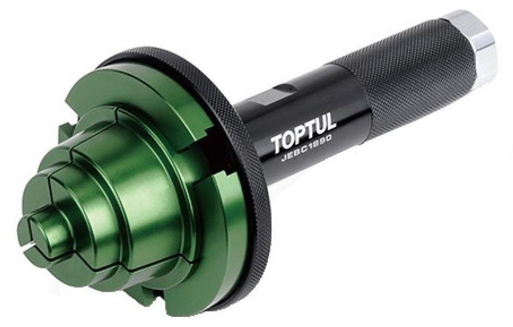 TOPTUL Ring-Stanzeisen-Satz JEBC1890 210mm 840g