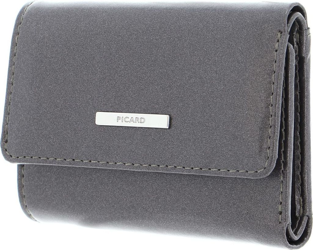 PICARD Leder Geldbörse Offenbach Wallet Oyster grau Produktbild 