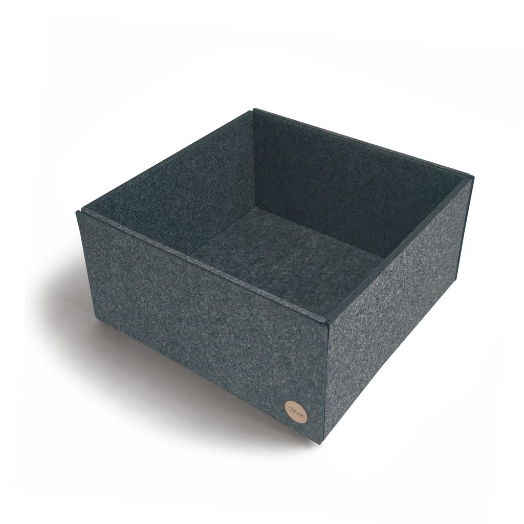 Aufbewahrungsbox CLEAN Filz 30 x 30 x 15 cm ohne Deckel in Produktbild 