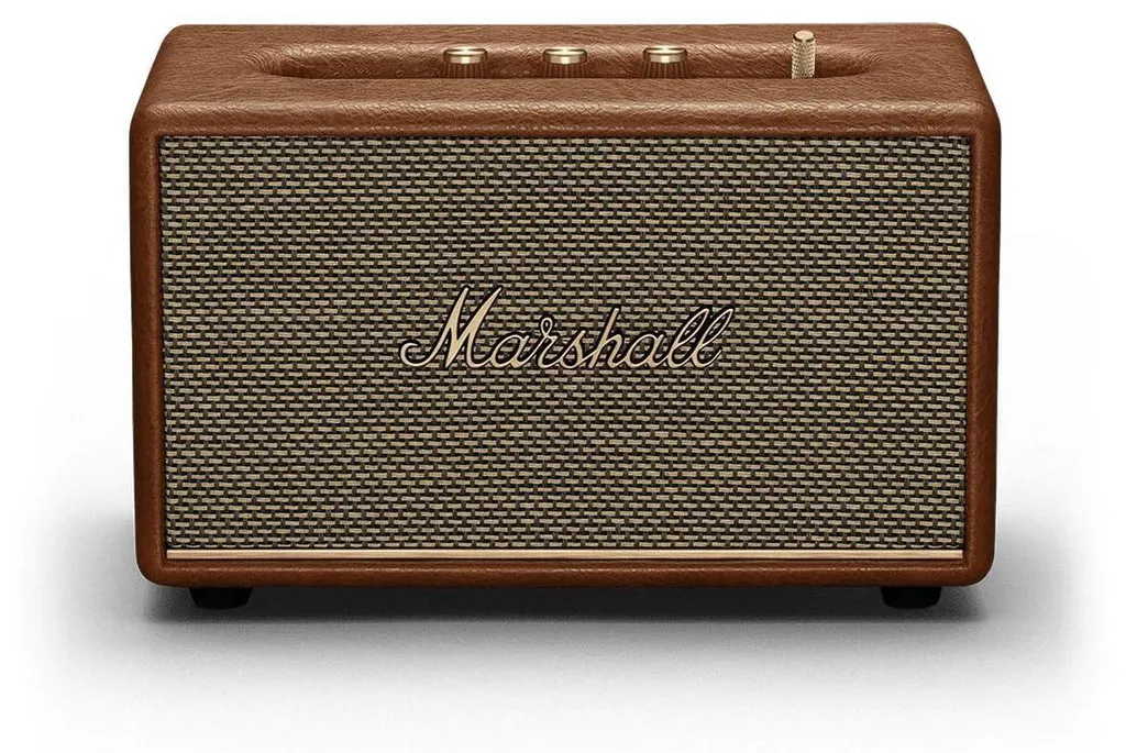 Marshall Acton III Brown : Un Son Stéréo Puissant en Format Compact