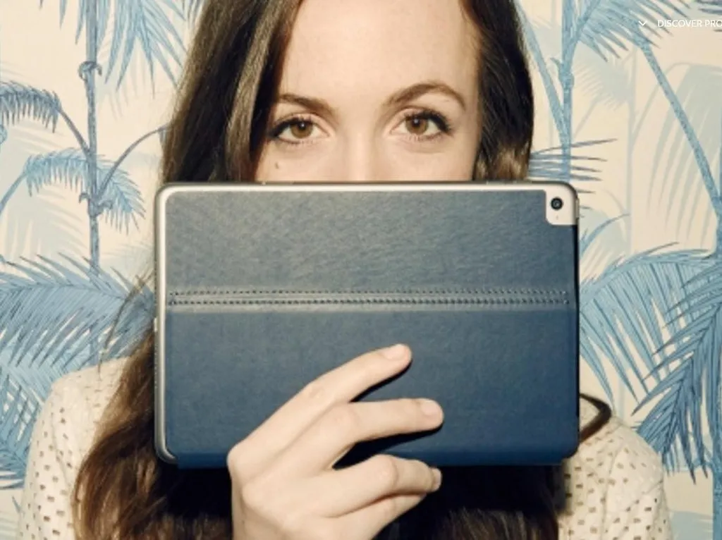 SurfacePad iPad Mini 4 Étui Ultra-fin en Cuir avec Support Rouge - 8