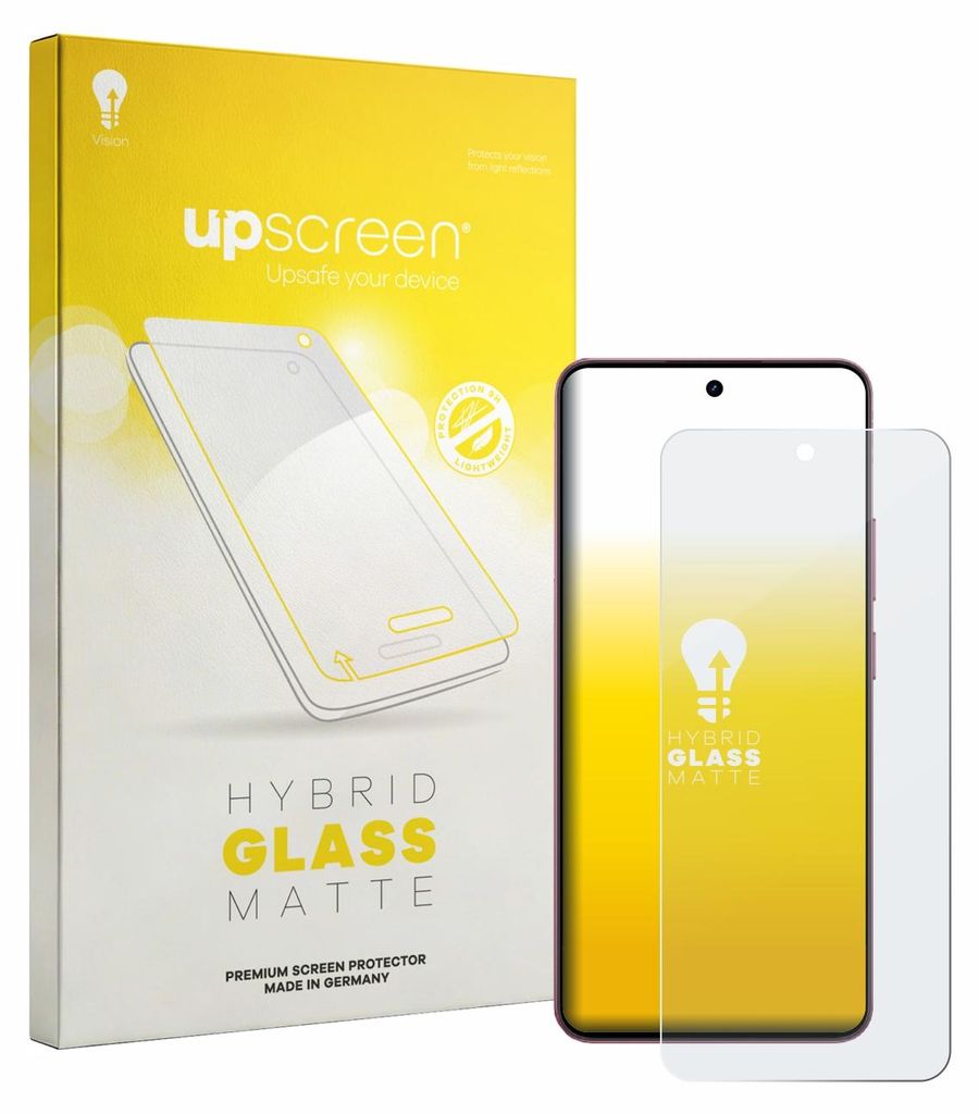 upscreen Entspiegelungs Schutzglas für realme P4 Lite Schutzfolie Panzer Folie Glas Display Schutz matt