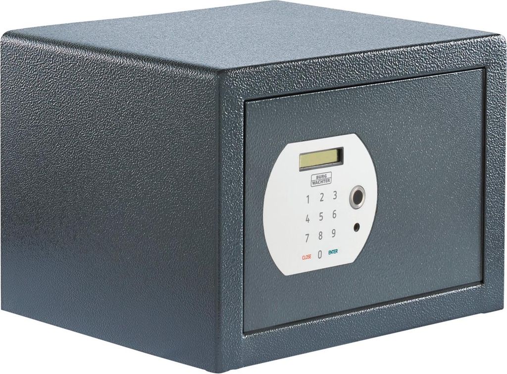 Burg Wächter - Pure-Safe PS (Türschloss: mit PIN-Code & Fingerprint, Höhe: 255 mm, Breite: 350 mm, Tiefe: 300 mm) Türschloss: mit PIN-Code & Fi...