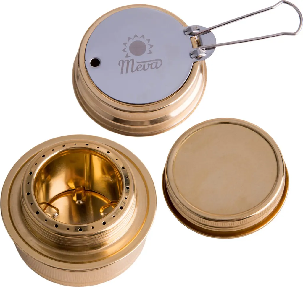 Fornellino ad Alcool MEVA Ultraleggero per Trekking e Biking - 5