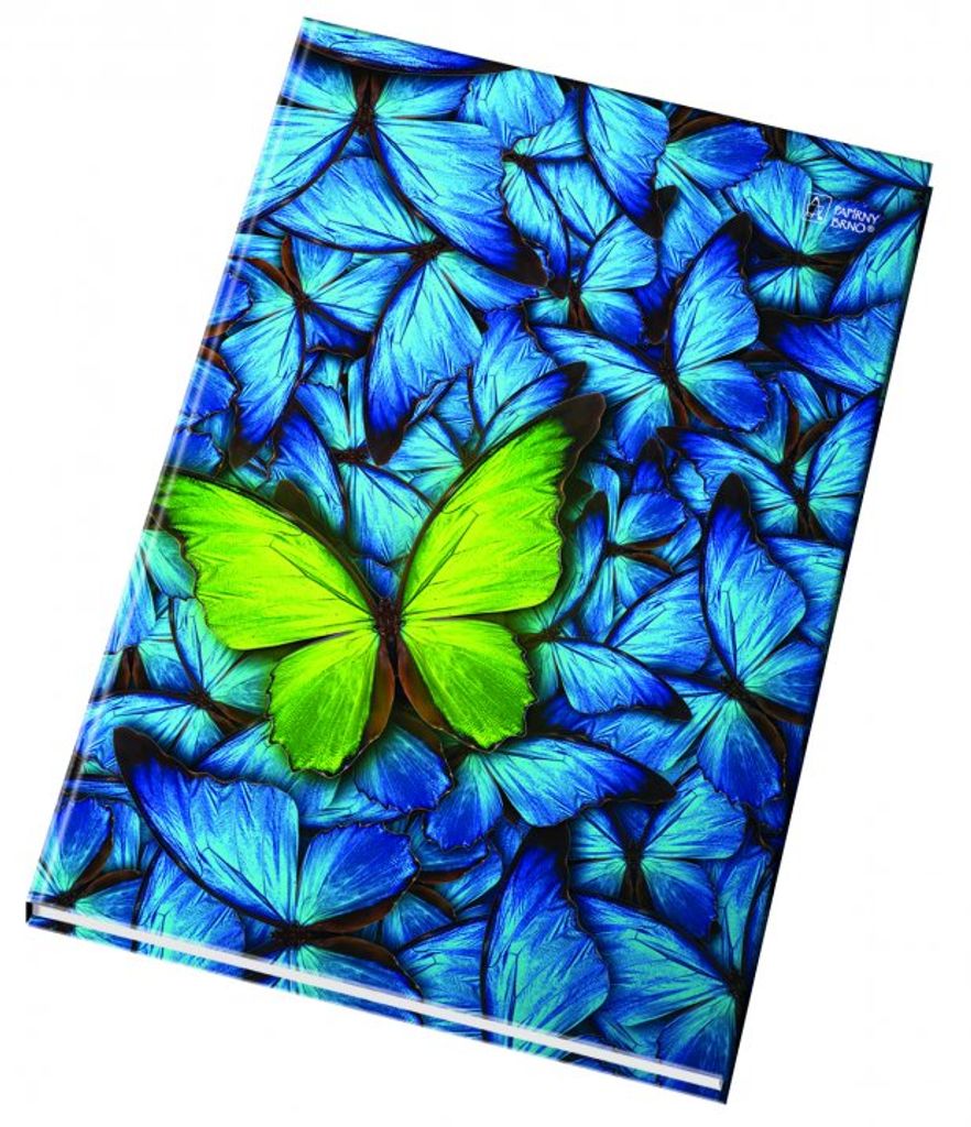 Kniha záznamní A4 Papírny Brno, čistá, 96 listů