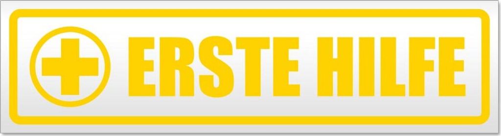 Erste Hilfe Magnetschild Schild magnetisch