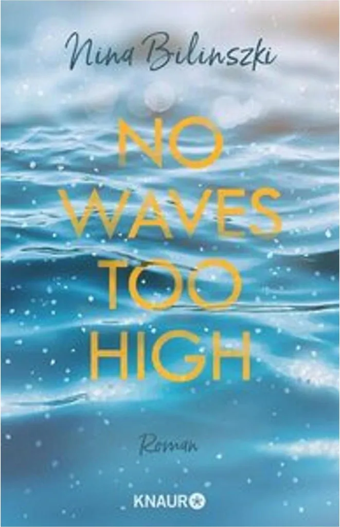 Affiche No Waves Too High - Poster Surf Décoration Murale Marine 50x70cm