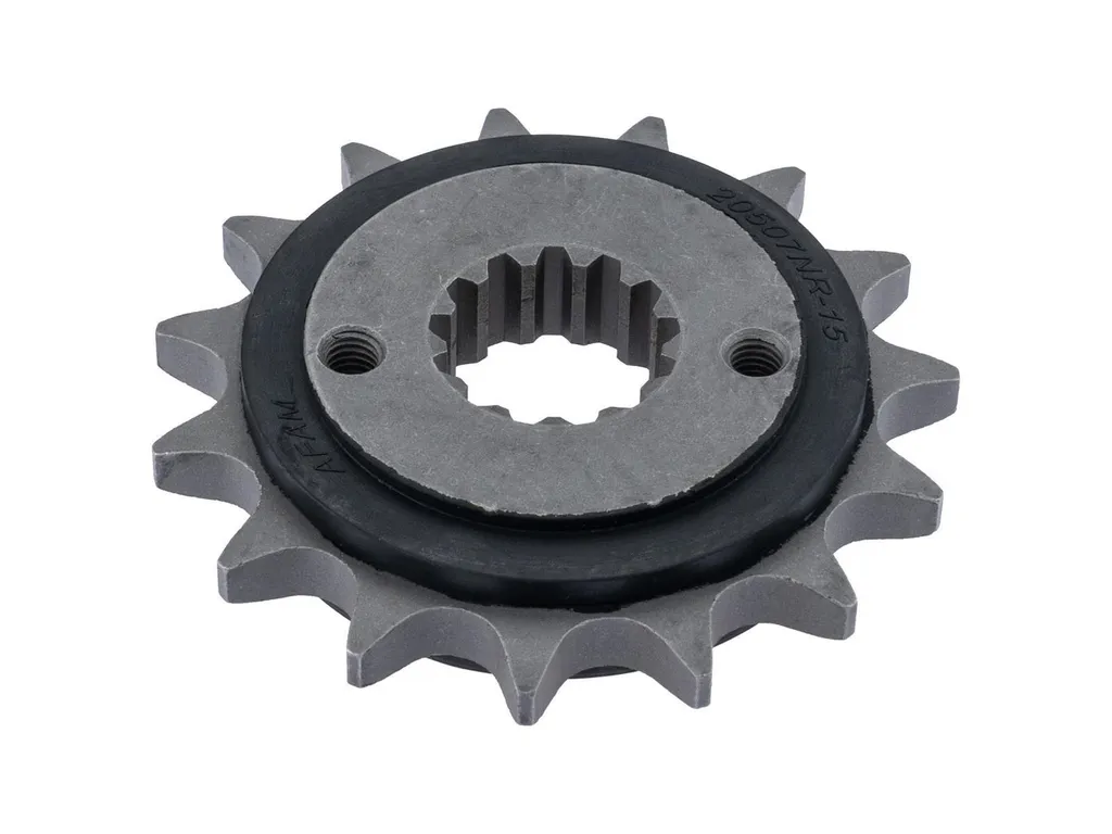 Pignon Silent AFAM 525-15Z élimine les vibrations de transmission moto