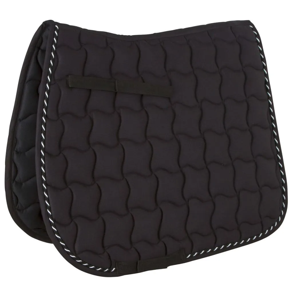 Chabraque de selle polyvalent Laguna noir de Kerbl pour cheval et poney
