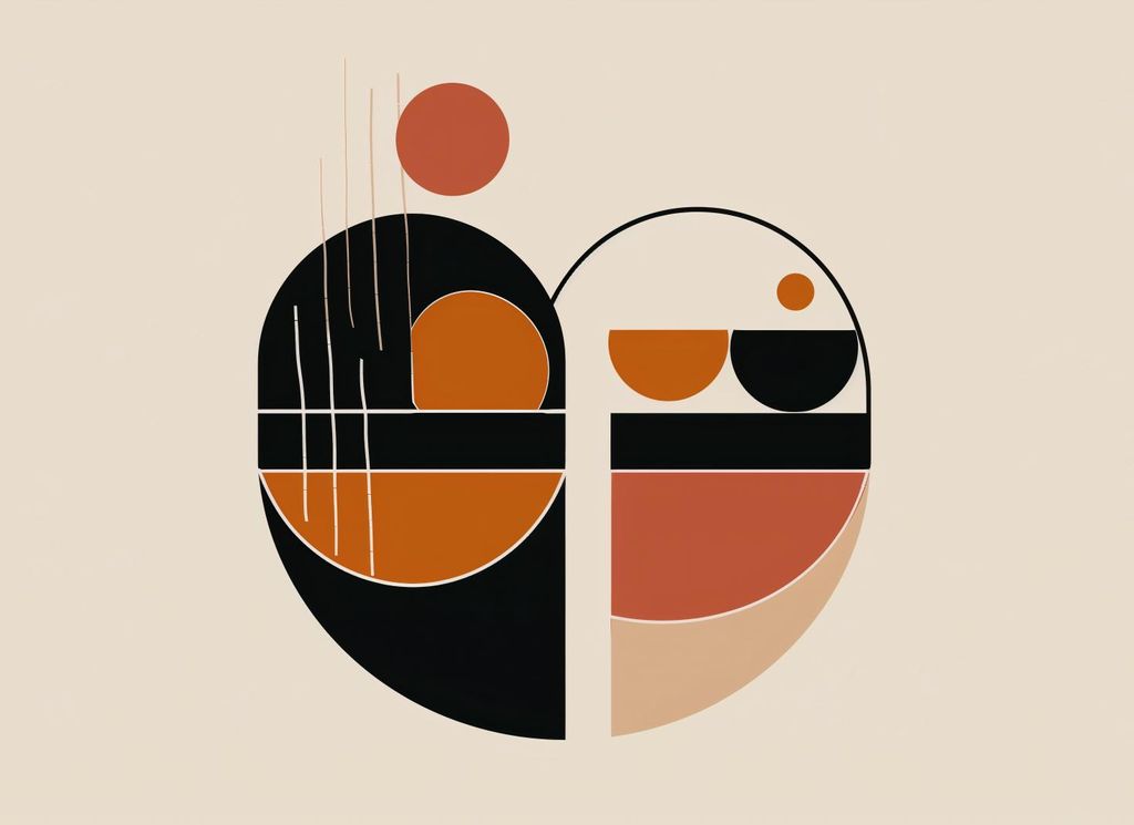 Plakat 55x40cm Prosa der Formen