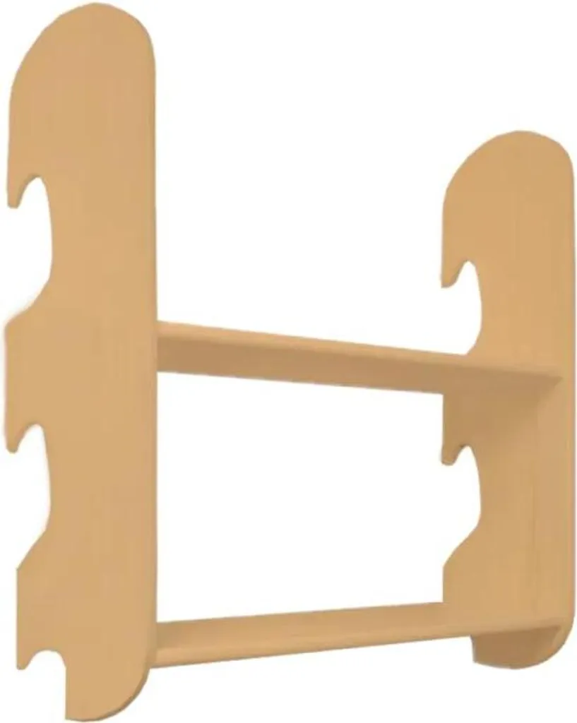 Tablette amovible pour espalier de sport en bois massif - Support Fixe