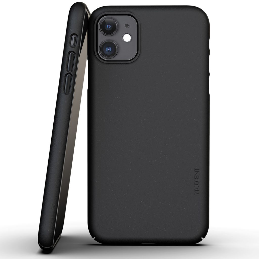 Nudient Thin Precise iPhone 11 Hülle Hardcase Backcover - Ink Black