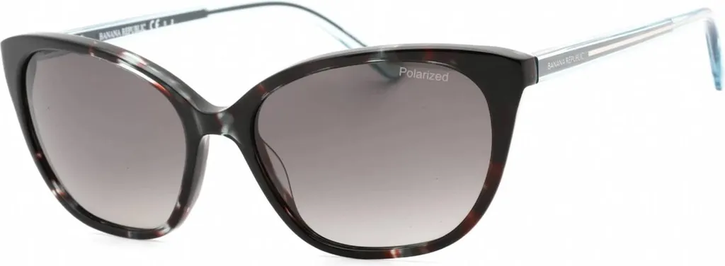 Banana Republic - Occhiali da sole da donna SY945 (taglia unica) (nero/marrone)