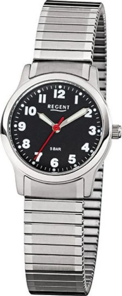 Regent Montre Femme F-1016 en Acier Inoxydable Argenté - Design Élégant