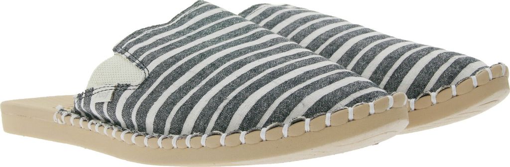 reef Escape Mule TX Slipper angenehm zu tragende Damen Sommer-Schuhe Schwarz/Weiß gestreift, Größe:40 1/2
