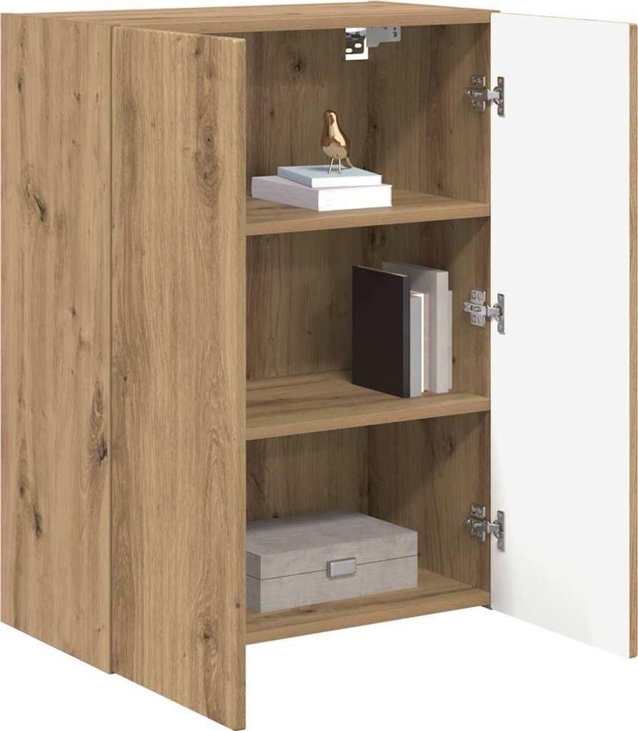 Stabli TV-Wandschrank Artisan-Eiche 59,5 x 31 x 80cm Holzwerkstoff - DE474903 - TV-Schränke