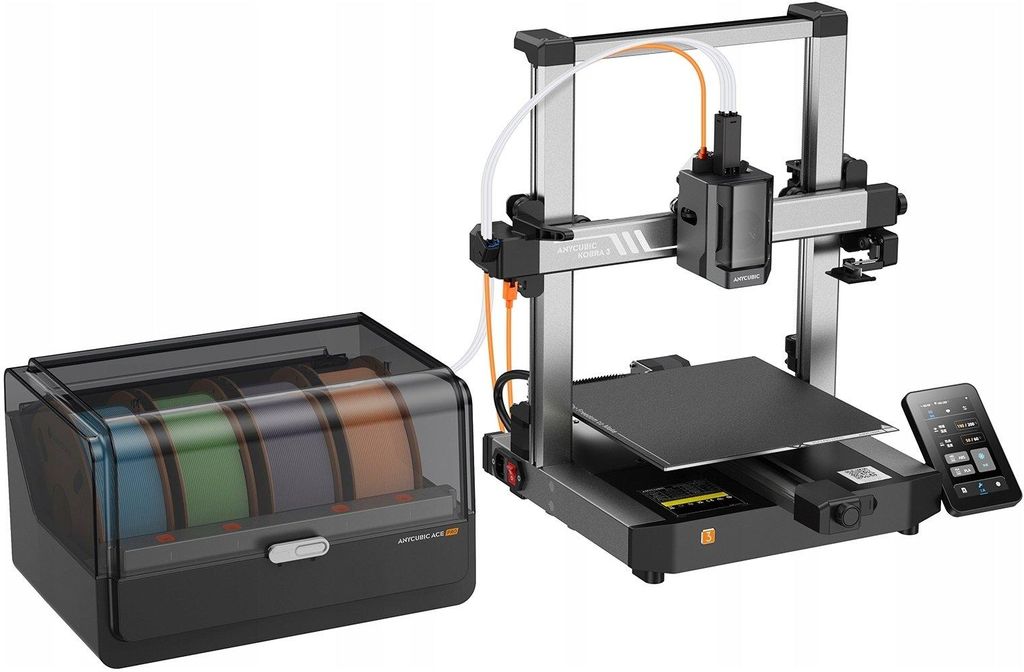Anycubic Kobra 3 V2 Combo 3D Drucker Mehrfarbig ACE Pro FDM Produktbild 