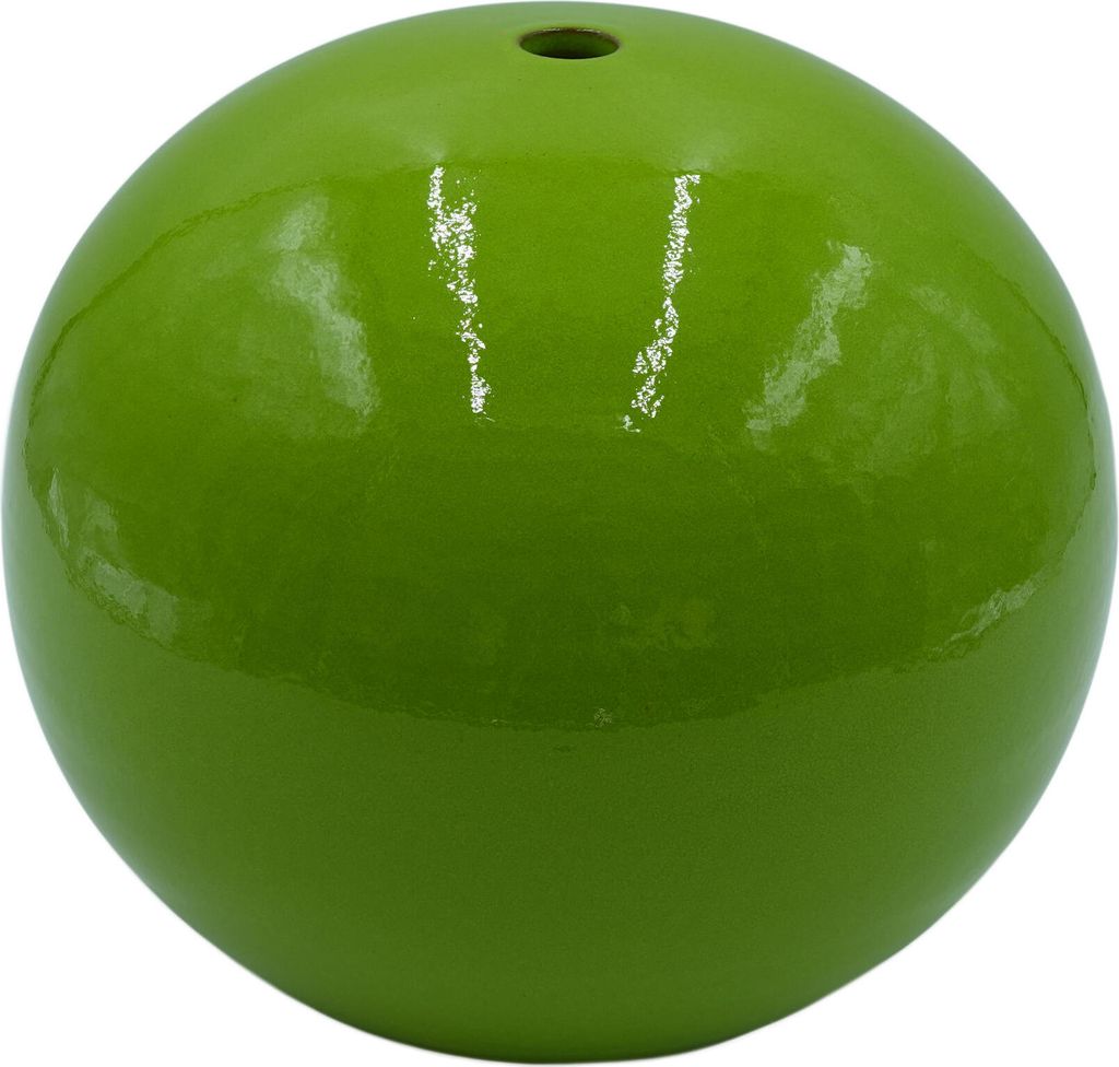 Keramik Kugelbrunnen für Heimwerker grün Ø 26 cm