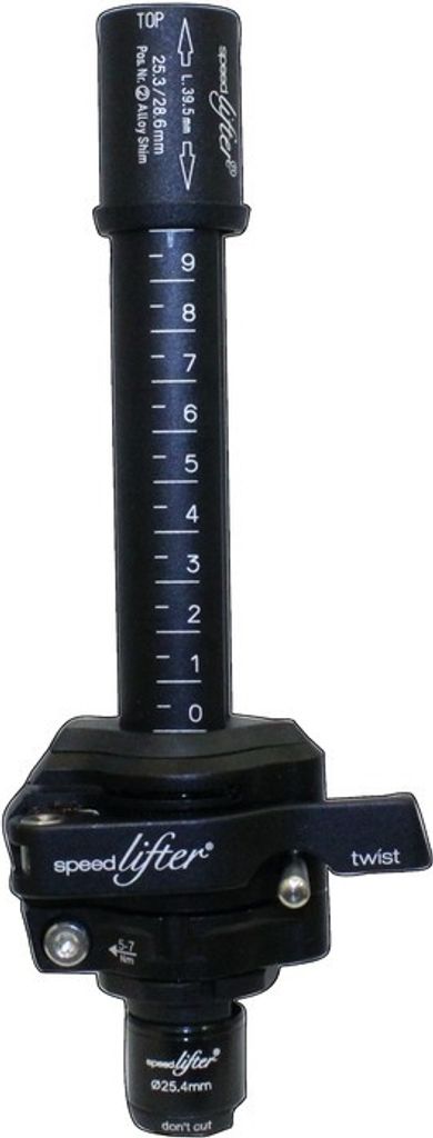 by.schulz 10046 Speedlifter Twist T10 Ø25,4mm, Hülse 39,5mm, 10cm, schwarz