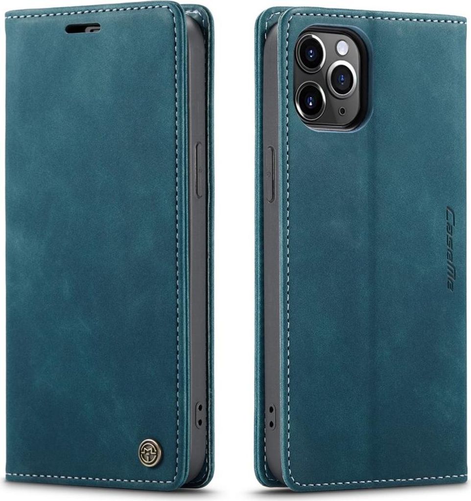 iPhone 12 Pro Max Hülle - CaseMe 013 Klapphülle - Blau