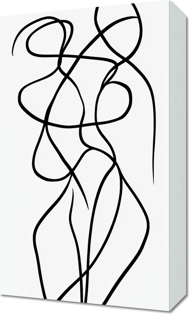 Bild 30x50cm Rundheit Minimalistisch, Innenräume Skandinavischer Stil, Boho