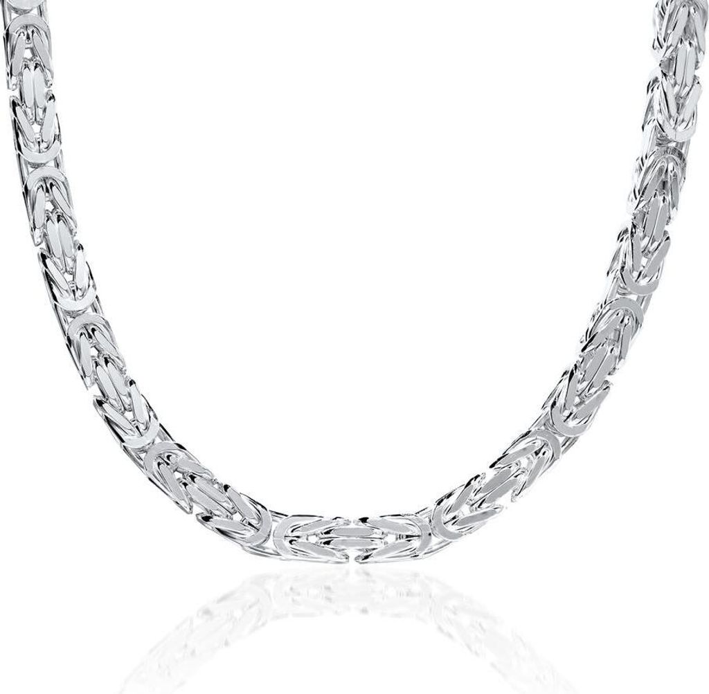 925 Silber Königskette 6mm - Länge wählbar KK0060 (Länge: Produktbild 