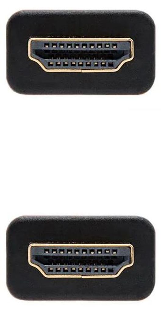 Nanocable Hdmi 2.0 4k 60hz Kabel 7 M Schwarz Schwarz One Size
