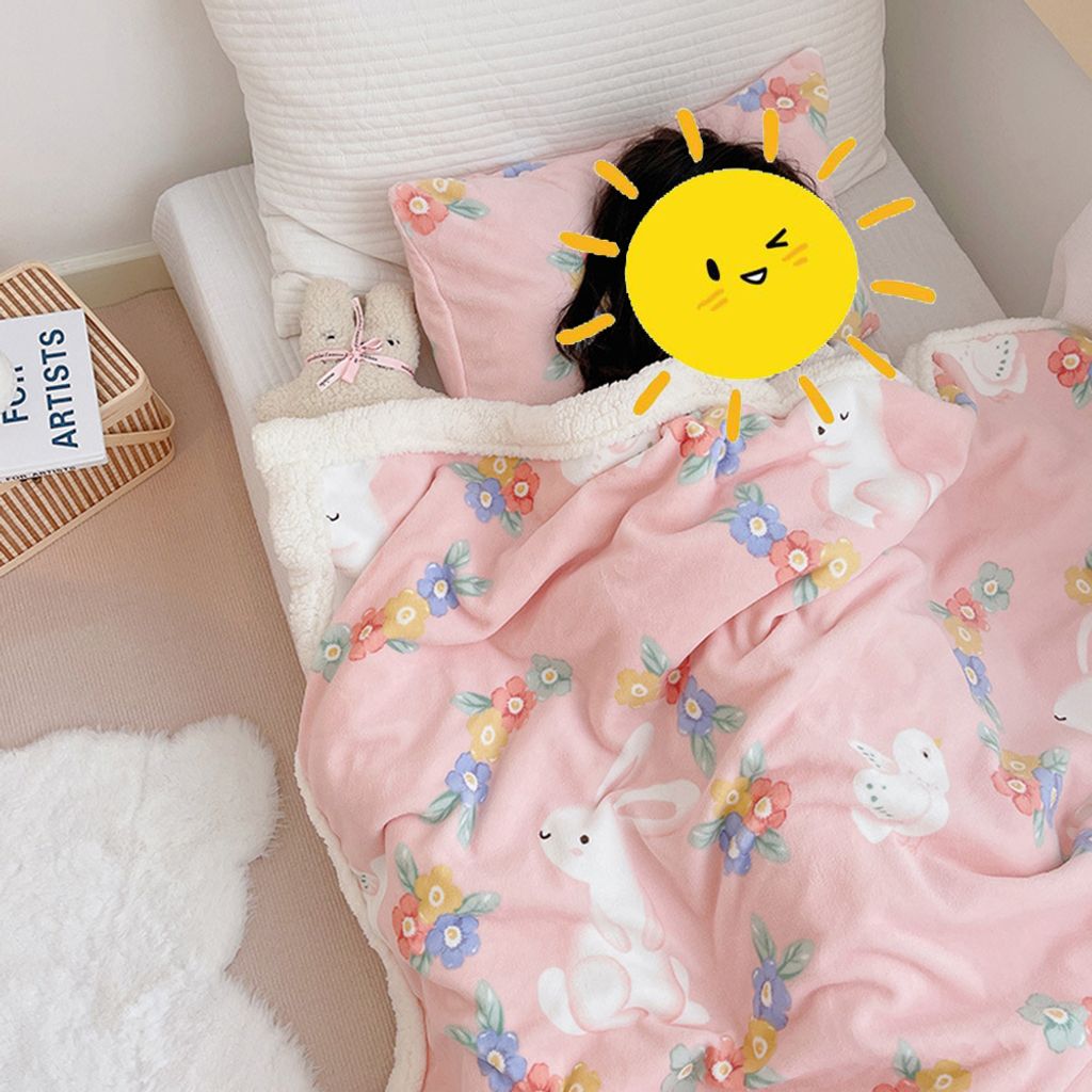 360Home Kinder Verdickte Flanell-Herbst/Winter Bett Decke Produktbild 8