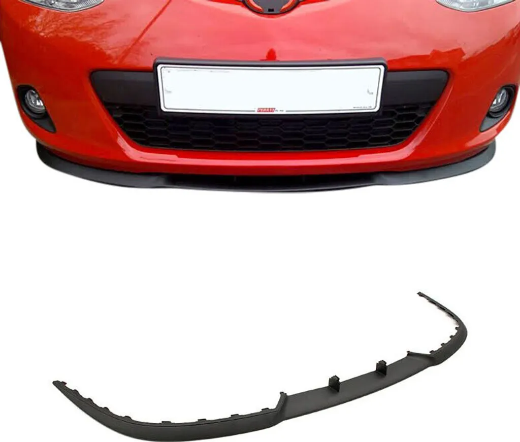 Lèvre de spoiler avant Mazda 2 : Améliorez le look et l'aérodynamisme