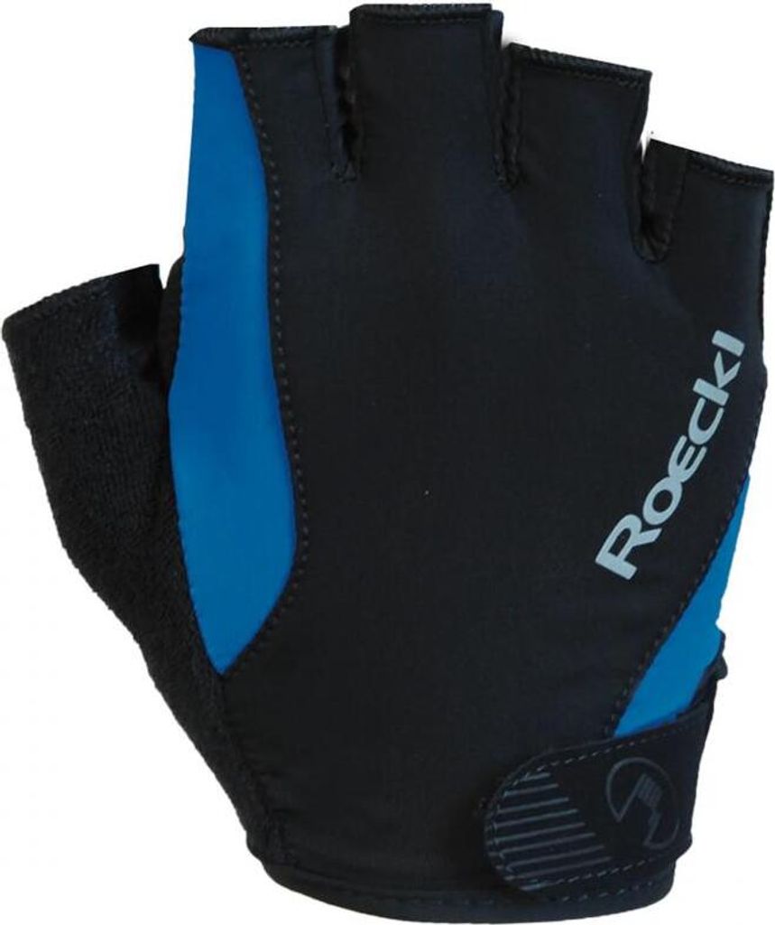 Roeckl Sports Fahrradhandschuh Basel schwarz blau Größe 7