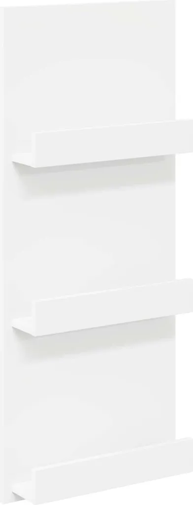 Portariviste Salvaspazio vidaXL Bianco 51x11 cm - Organizzazione Casa