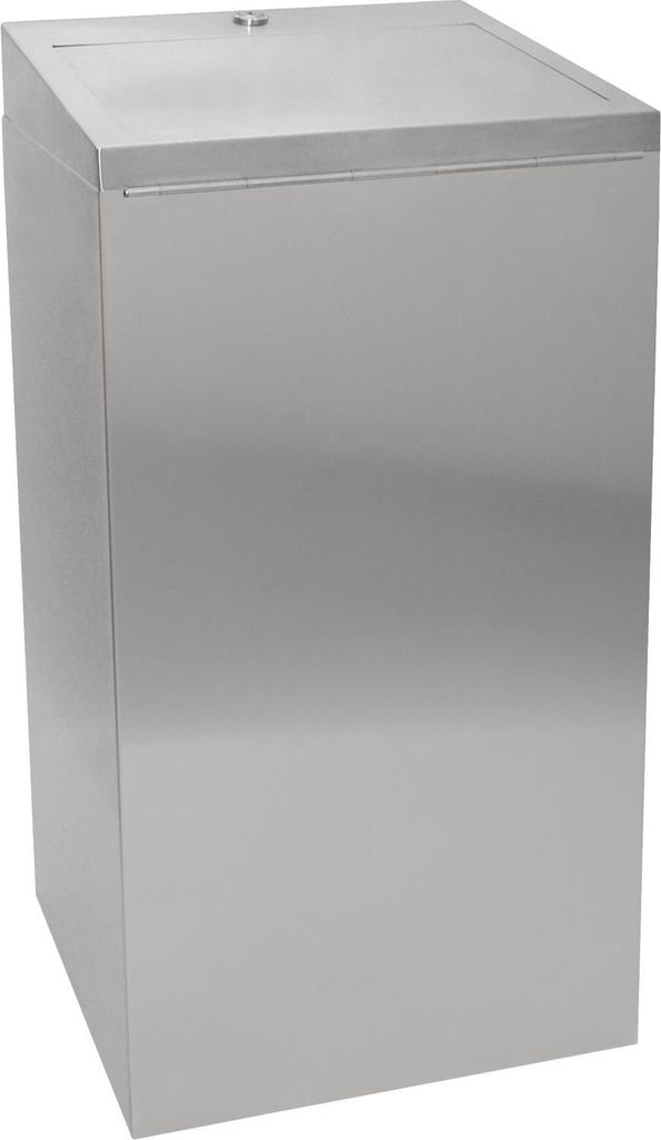 KWC AR Abfallbehälter, RODAN, Edelstahl, 275x609x207 mm, Aufputz, ca. 30 l