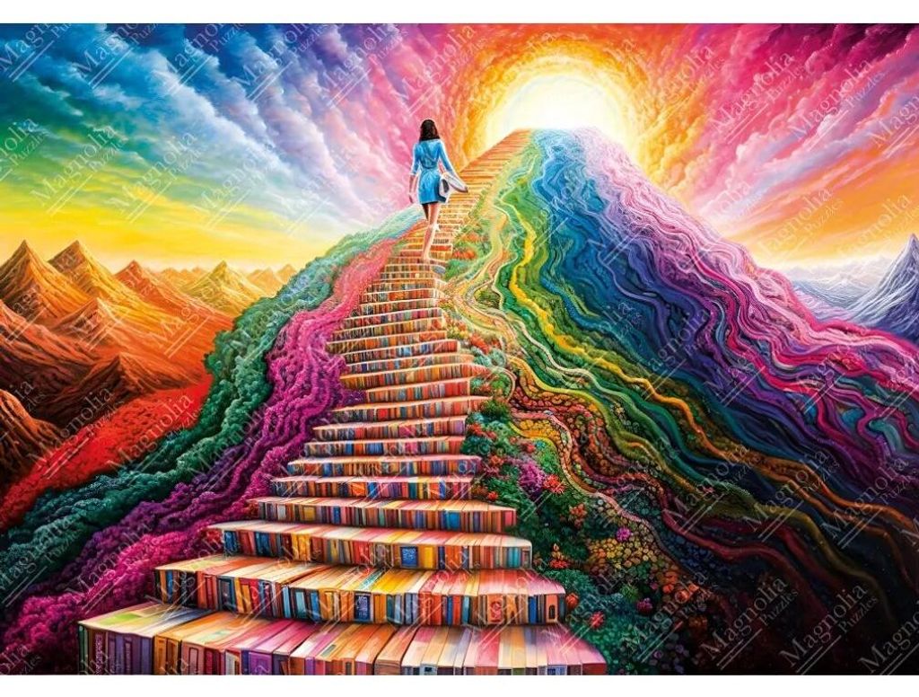 Magnólia Puzzle Cesta k múdrosti - 1000 dielikov Obrázok produktu 