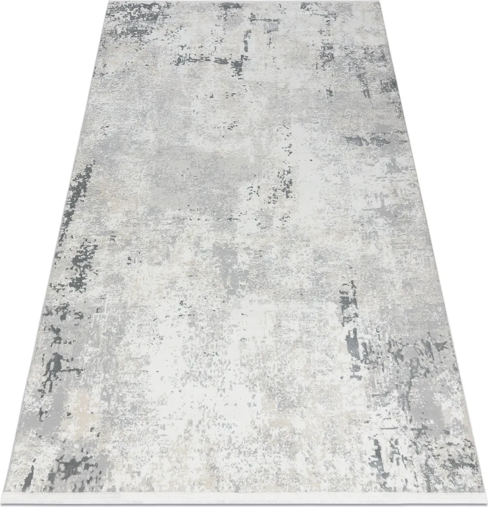 Tapis de chambre moderne DUKE 51378 crème gris facile à nettoyer 120x170