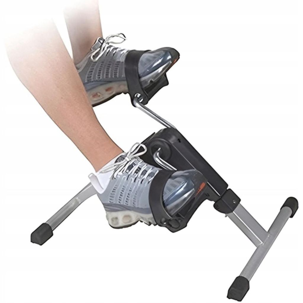 Mini Fahrradtrainer Pedaltrainer für Arme und Beine Rehabilitation Durchblutung Training zuhause kompakt unter Schreibtisch