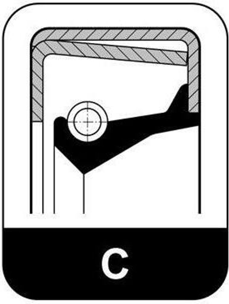 Elring Wellendichtring für Radnabe für Mercedes-Benz T2/L